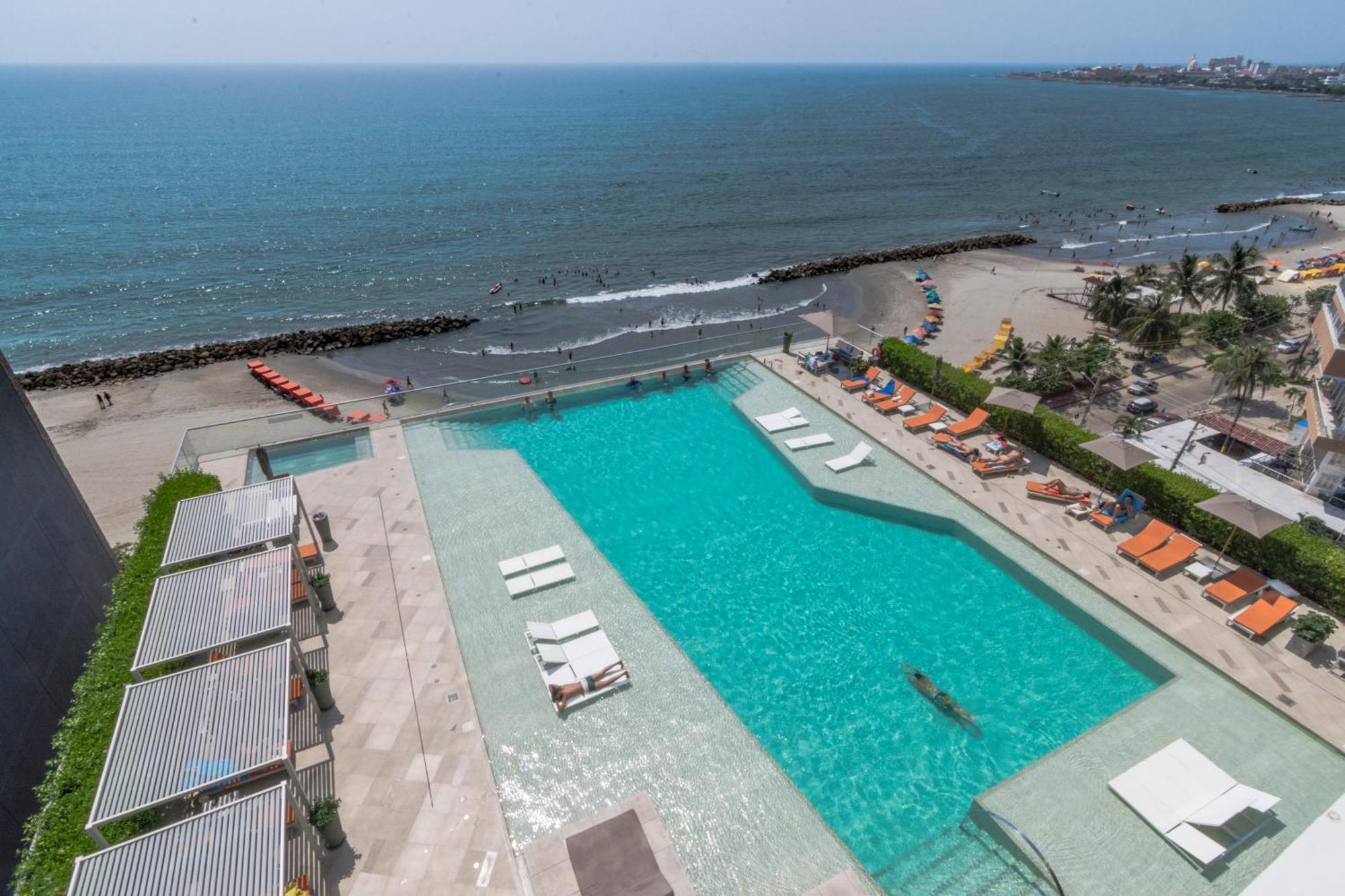 41St Fl Beach Condo In Bocagrande Cartagena Екстер'єр фото