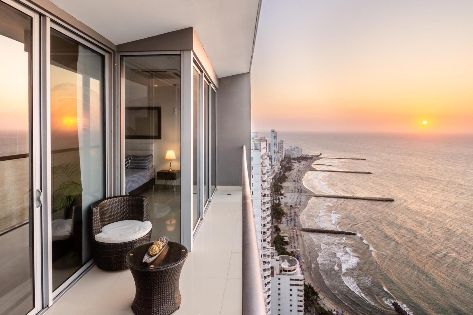 41St Fl Beach Condo In Bocagrande Cartagena Екстер'єр фото